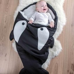 Baby Cartoon Shark Sleeping Bag