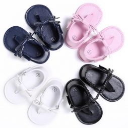 Baby Girl Leather Sandals