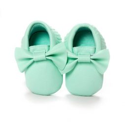 Baby Moccasins with Bow