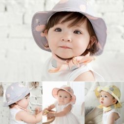 Baby Polka Dot Sun Hat