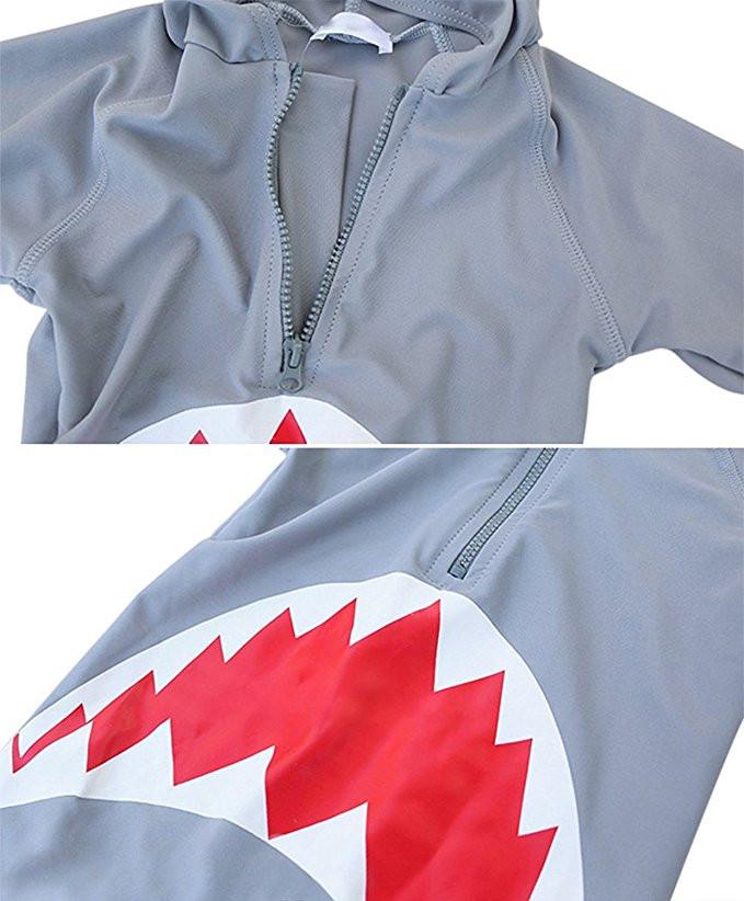 🦈 Long Sleeve Shark Baby Swimsuit - Image 5