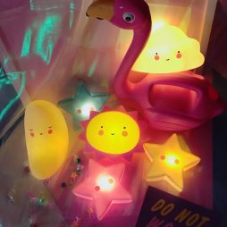 Led Night Light Sun Moon Star