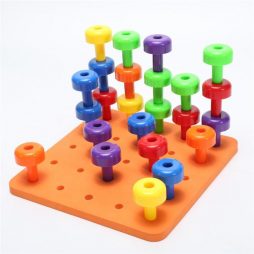 Montessori Peg Board Set