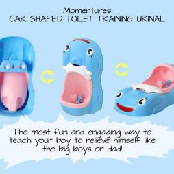 NEW - Car Shaped Baby Potty Training Urinal with Spinning Wheel