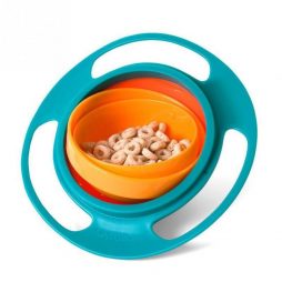 Rotating Spill-Proof Baby Food Bowl