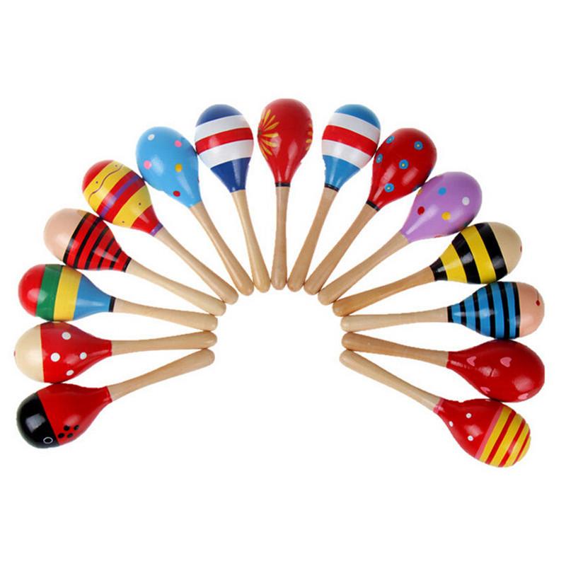 Wooden Maraca Rattles