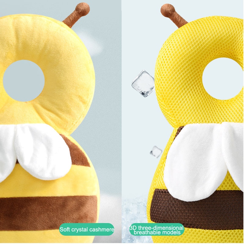 Protective Bee Baby Head Protection Pillow - Image 3
