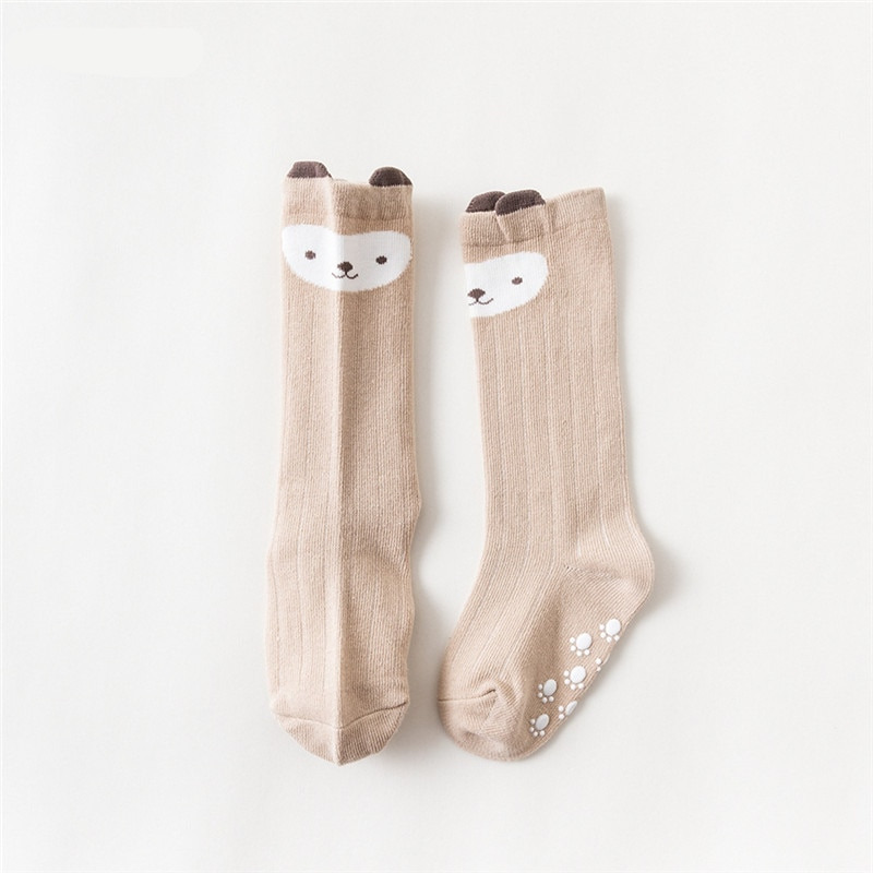 Cute Fox Baby Non Slip High Knee Socks