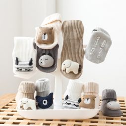 Anti Slip Cartoon Animal Baby Socks
