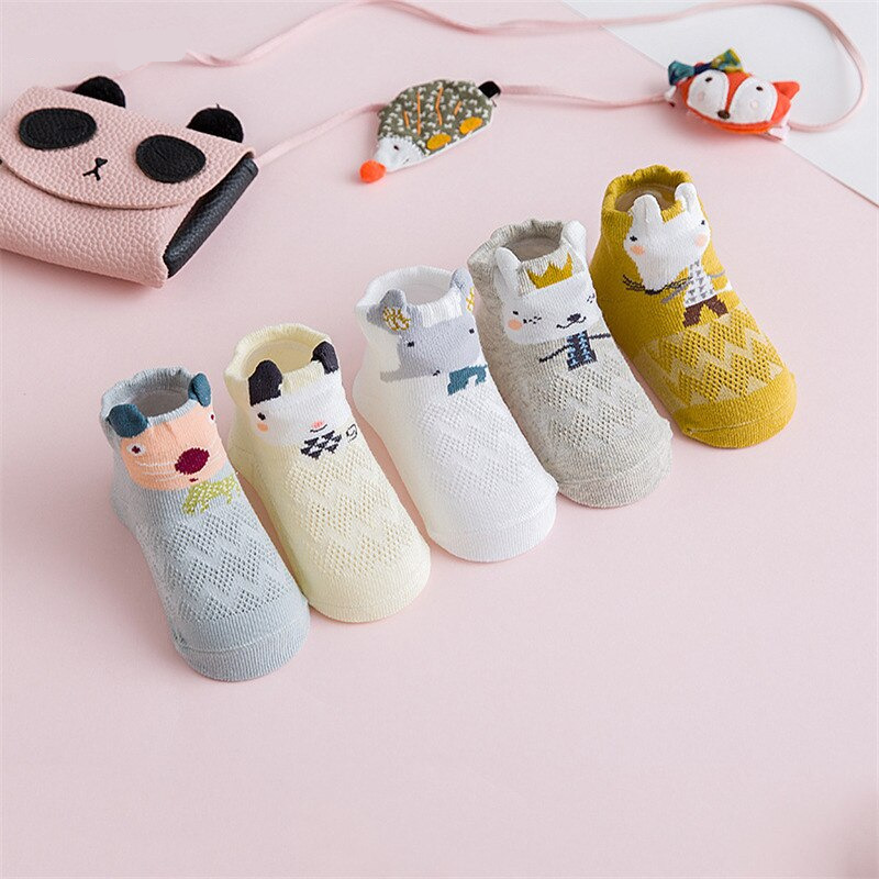 Cute Cartoon Animal Baby Socks For Newborns
