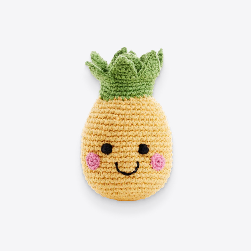 Friendly Pineapple Rattle