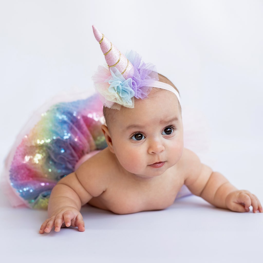 Tutu Skirt Unicorn Newborn Baby Girl Tutu Set - Image 3