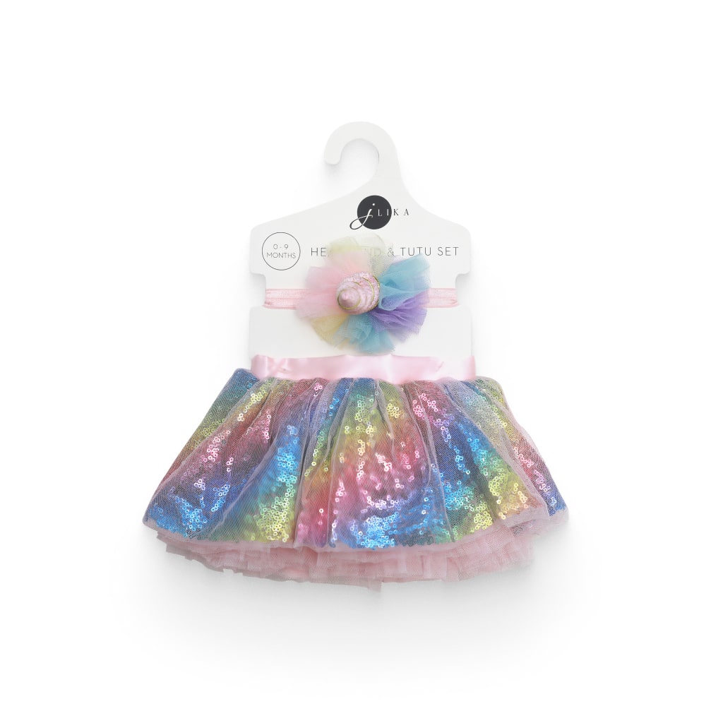 Tutu Skirt Unicorn Newborn Baby Girl Tutu Set - Image 2