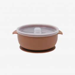 Baby Feeding Suction Bowl - Terracotta