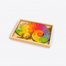 Counting Chameleon Puzzle. Bilingual!