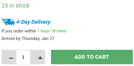 Shipping times