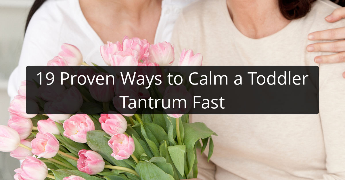 19 Proven Ways to Calm a Toddler Tantrum Fast